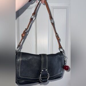 Vintage coach leather pebbled Chelsea